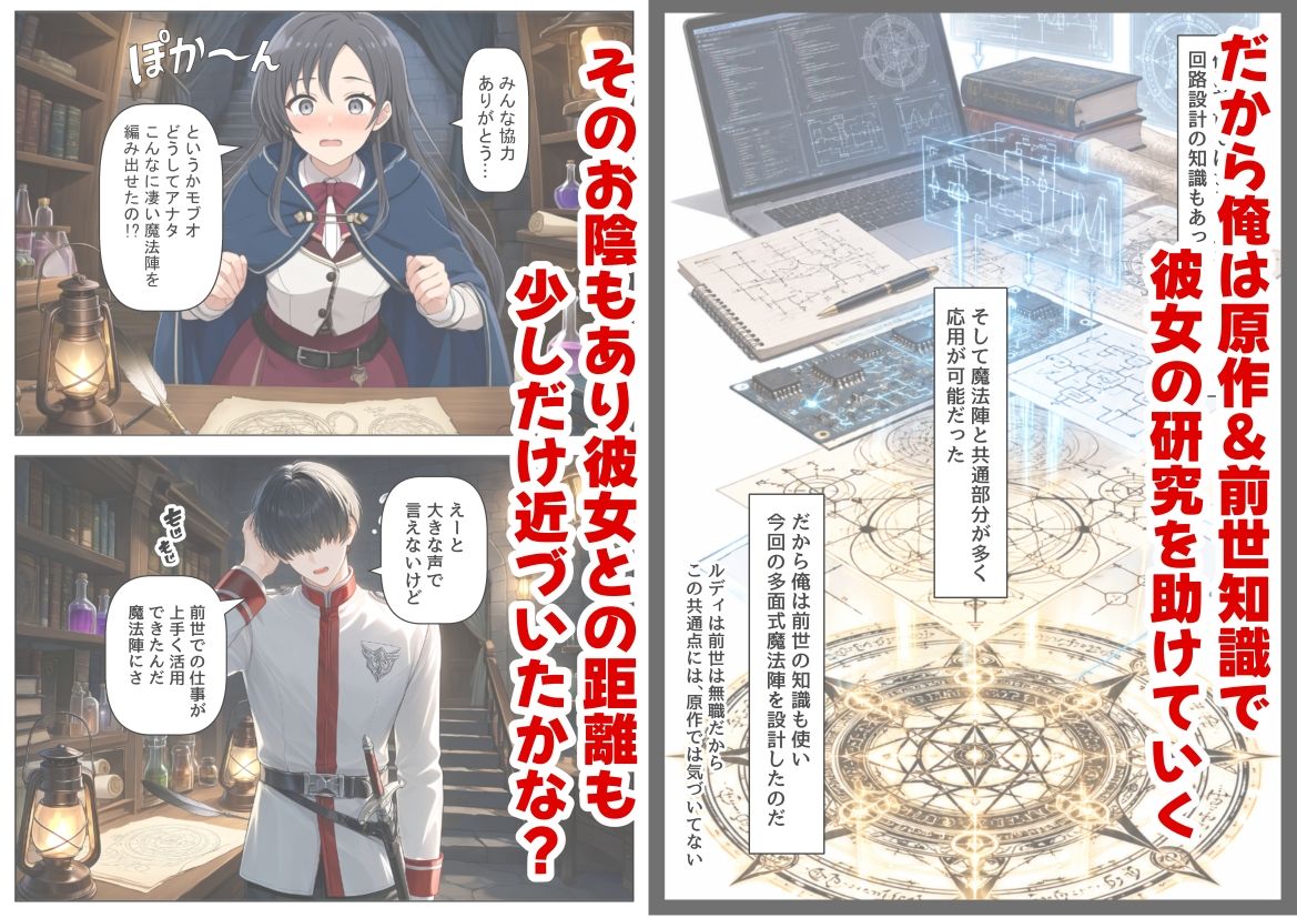 無色世界にモブ転生  ナナホ●編 サンプル画像4