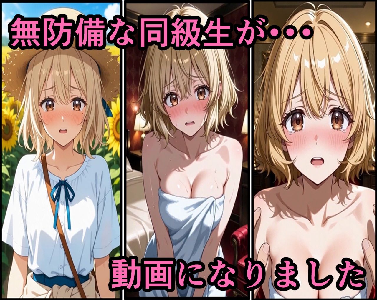 無防備すぎる同級生に、理性が追いつかなかった話 ―夏姫との初めて―【第10話動画版＋夏姫CG集】 サンプル画像1