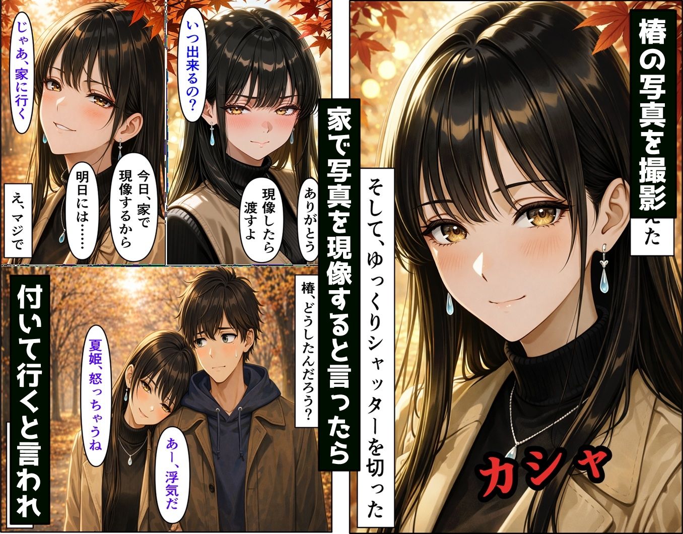 無防備すぎる同級生に、理性が追いつかなかった話 第11話「親友とヤってしまった直後に彼女が来た話」 サンプル画像5