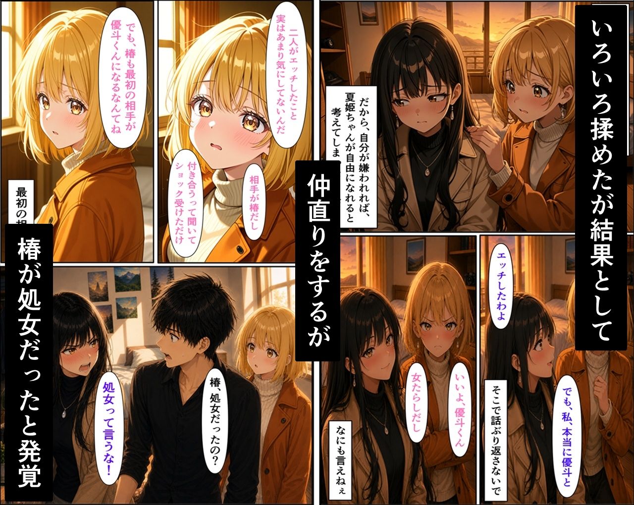 無防備すぎる同級生に、理性が追いつかなかった話 第12話「親友の想い」 サンプル画像2