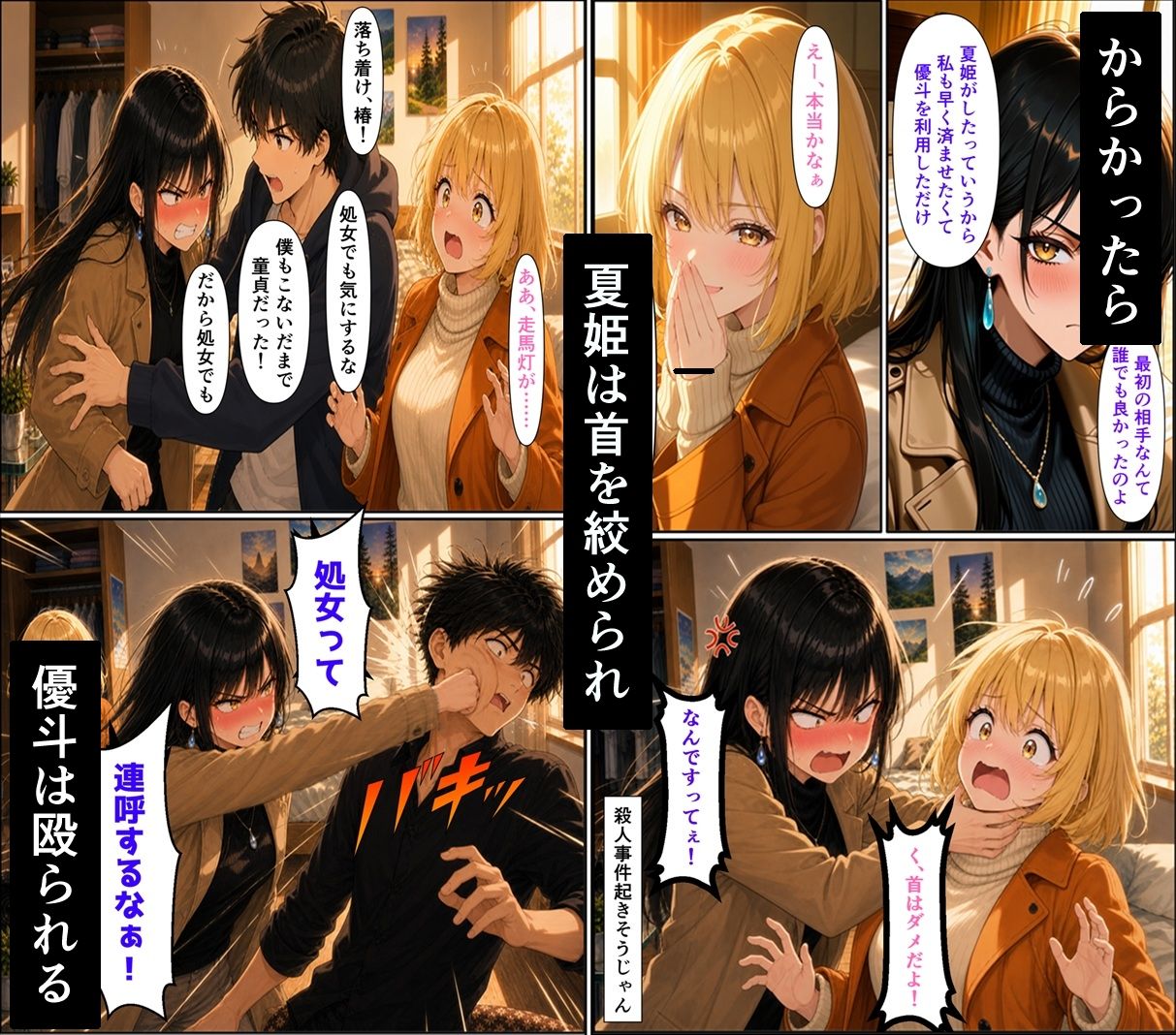 無防備すぎる同級生に、理性が追いつかなかった話 第12話「親友の想い」 サンプル画像3