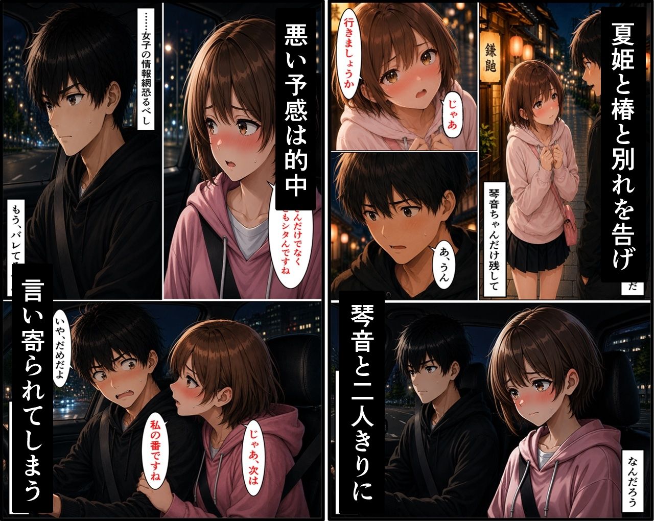 無防備すぎる同級生に、理性が追いつかなかった話 第13話「温泉旅行の始まり」 サンプル画像1