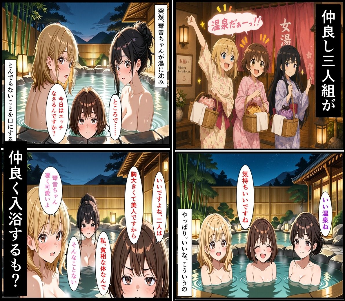 無防備すぎる同級生に、理性が追いつかなかった話 第14話「秋色の温泉旅行」 サンプル画像2