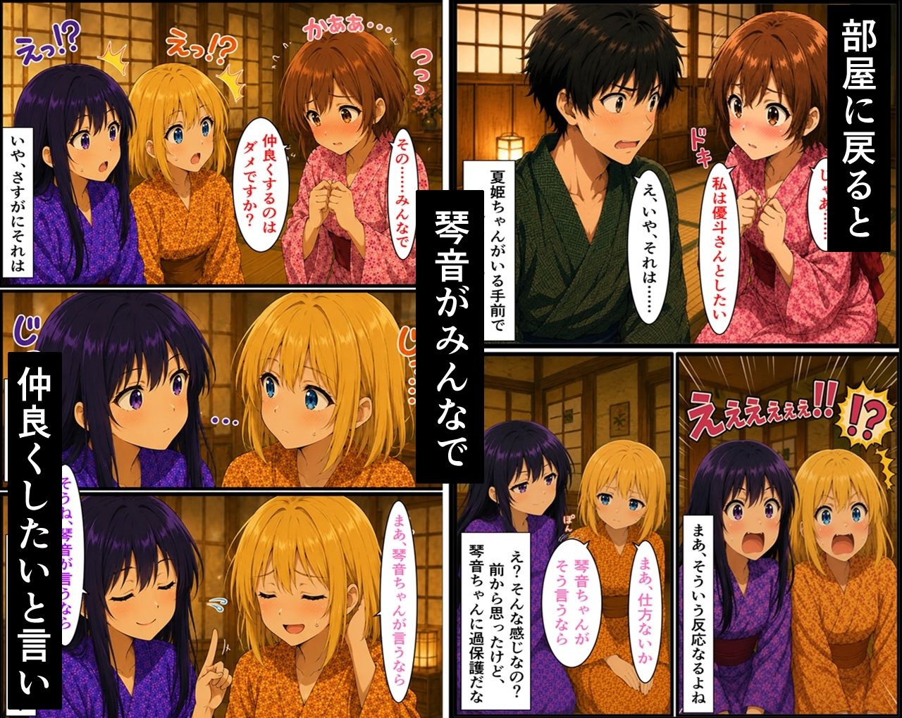 無防備すぎる同級生に、理性が追いつかなかった話 第14話「秋色の温泉旅行」 サンプル画像4