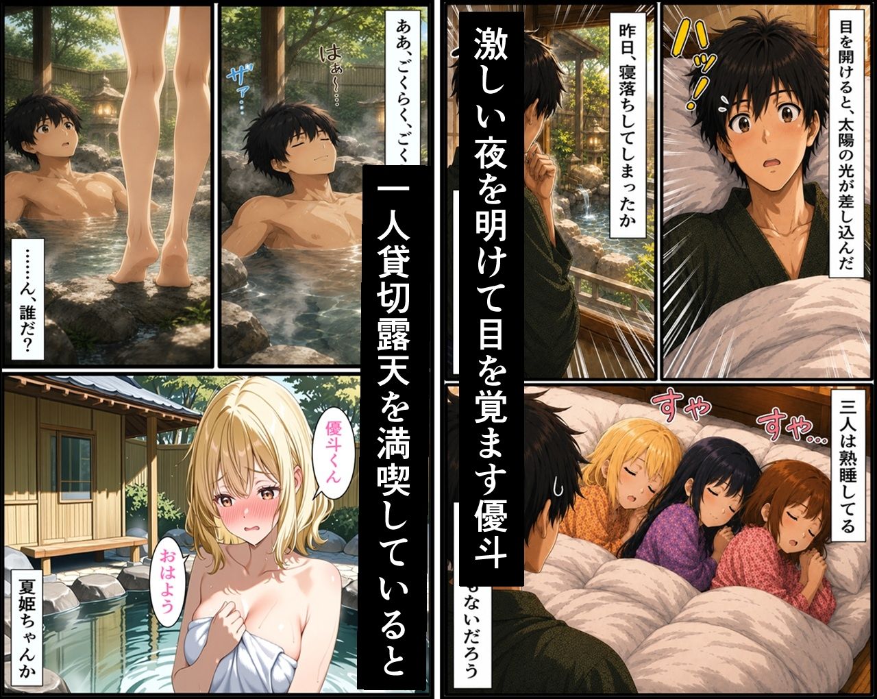 無防備すぎる同級生に、理性が追いつかなかった話 第15話「忘れられない温泉旅行」 サンプル画像1