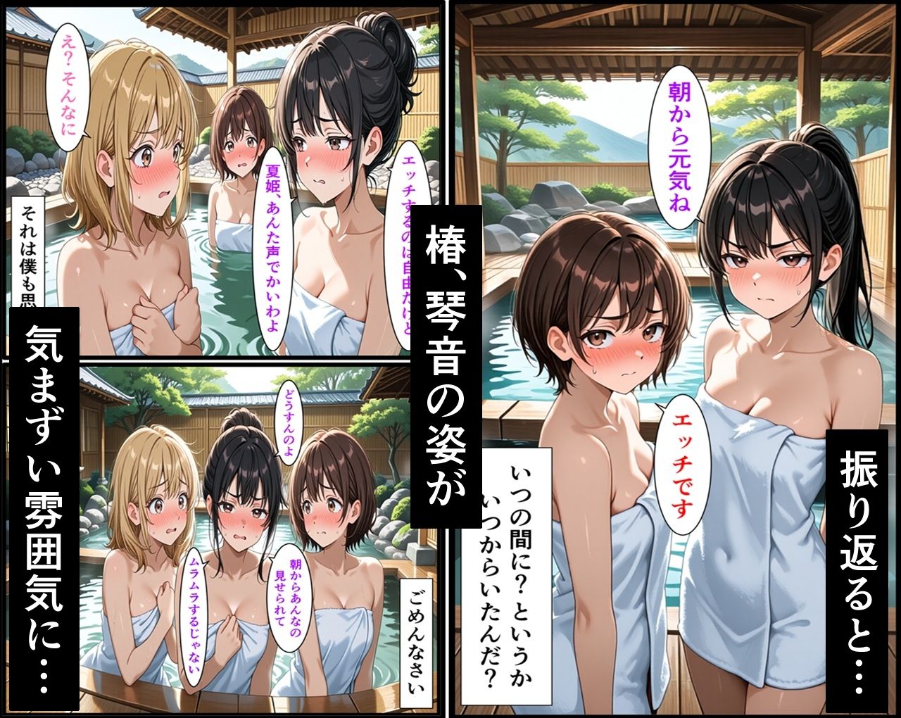 無防備すぎる同級生に、理性が追いつかなかった話 第15話「忘れられない温泉旅行」 サンプル画像5