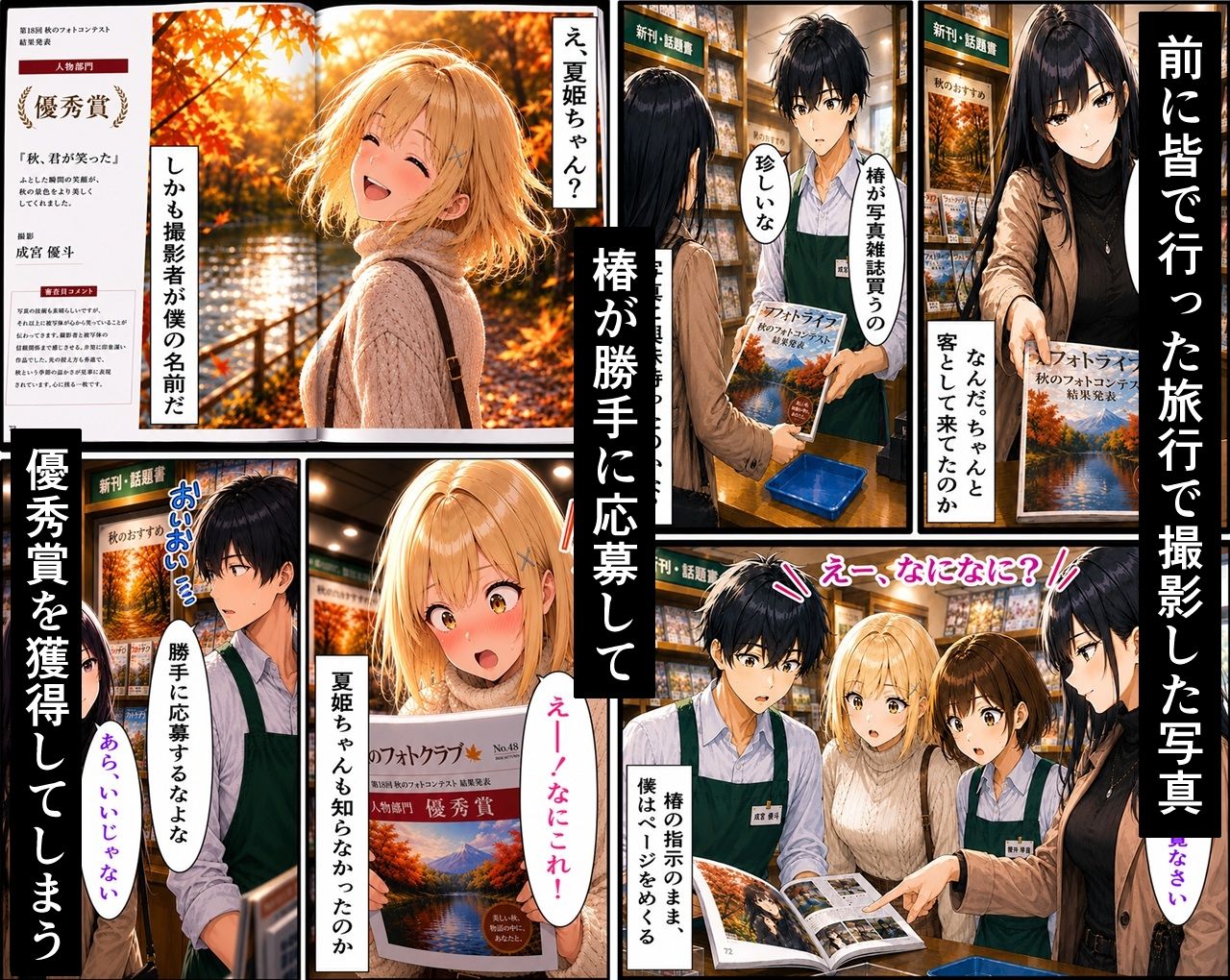 無防備すぎる同級生に、理性が追いつかなかった話 第16話「純粋な後輩が乱れる夜」 サンプル画像1