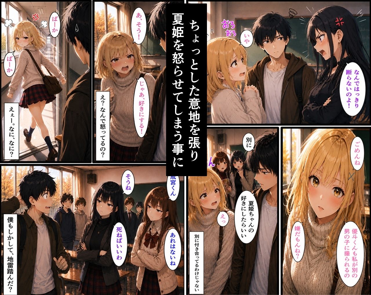 無防備すぎる同級生に、理性が追いつかなかった話 第16話「純粋な後輩が乱れる夜」 サンプル画像3