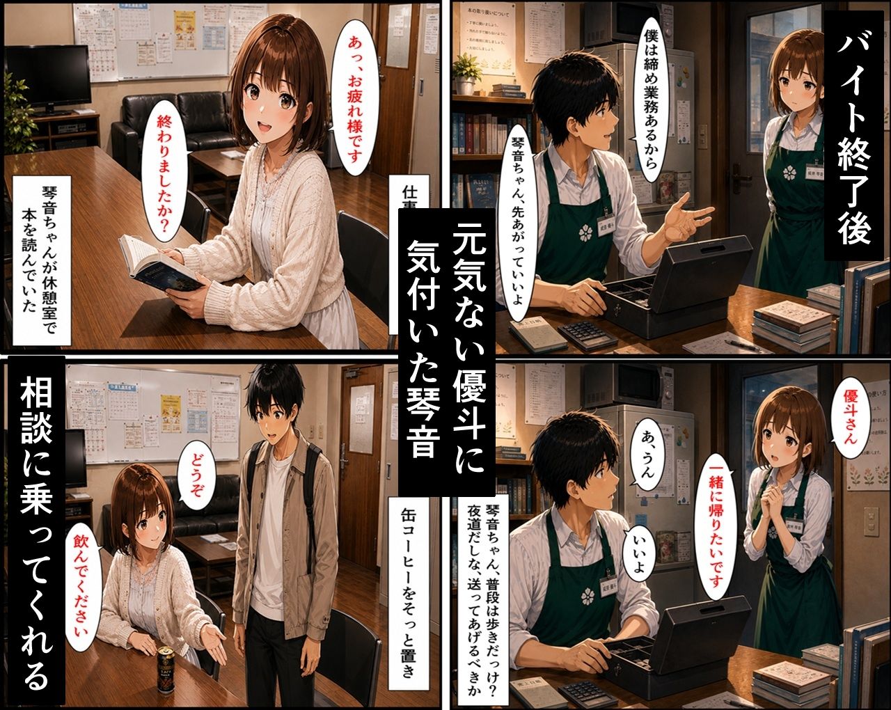無防備すぎる同級生に、理性が追いつかなかった話 第16話「純粋な後輩が乱れる夜」 サンプル画像4