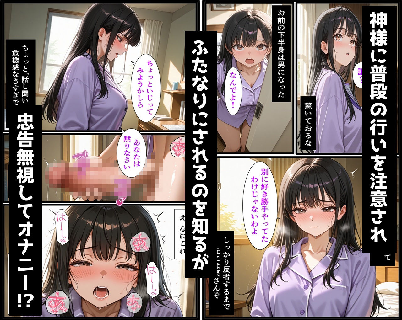 無防備すぎる同級生に、理性が追いつかなかった話 第17.5話「椿の秘密の一日」 サンプル画像2
