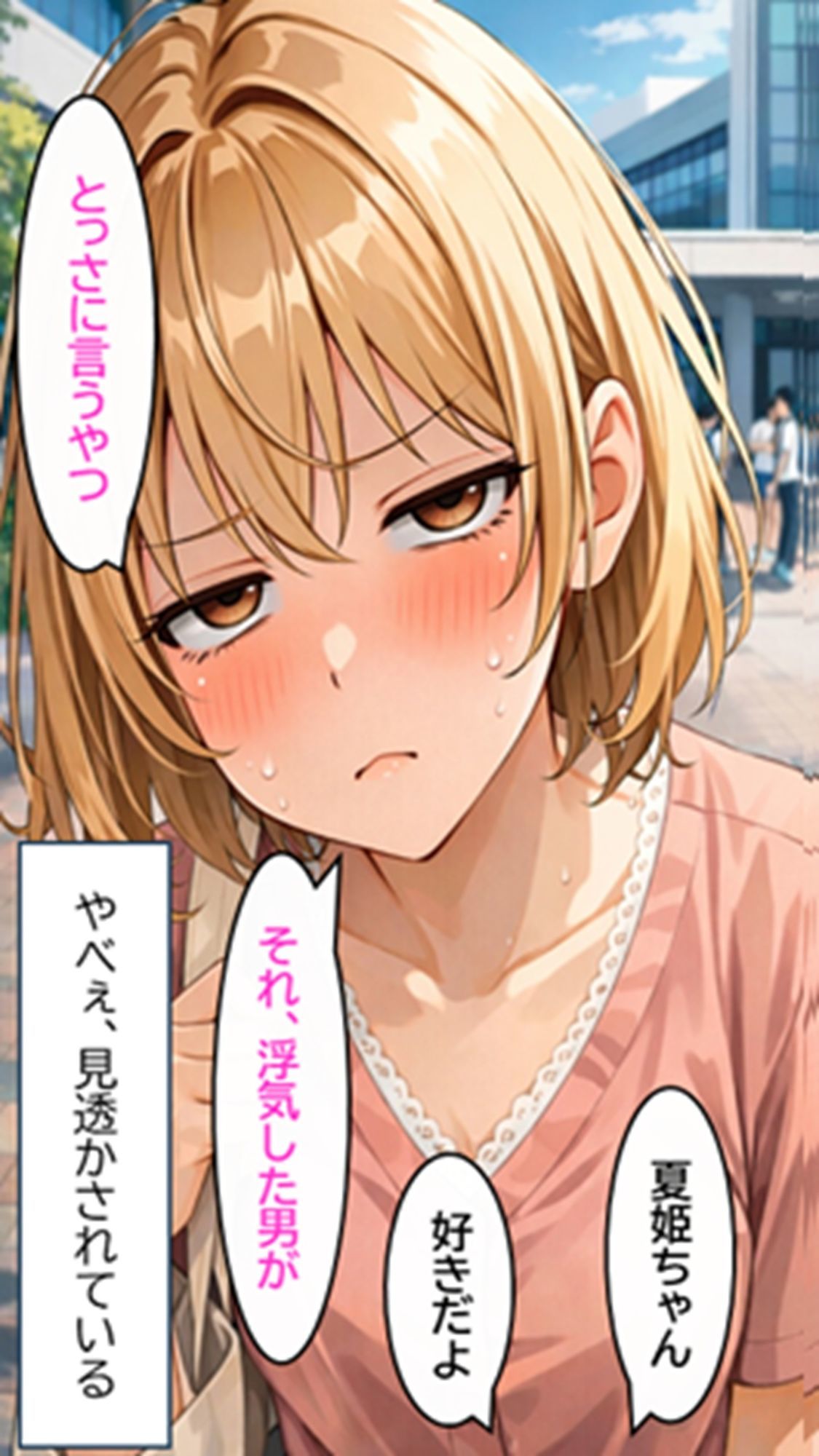 無防備すぎる同級生に、理性が追いつかなかった話 第8話「秘密を知った彼女」 サンプル画像6