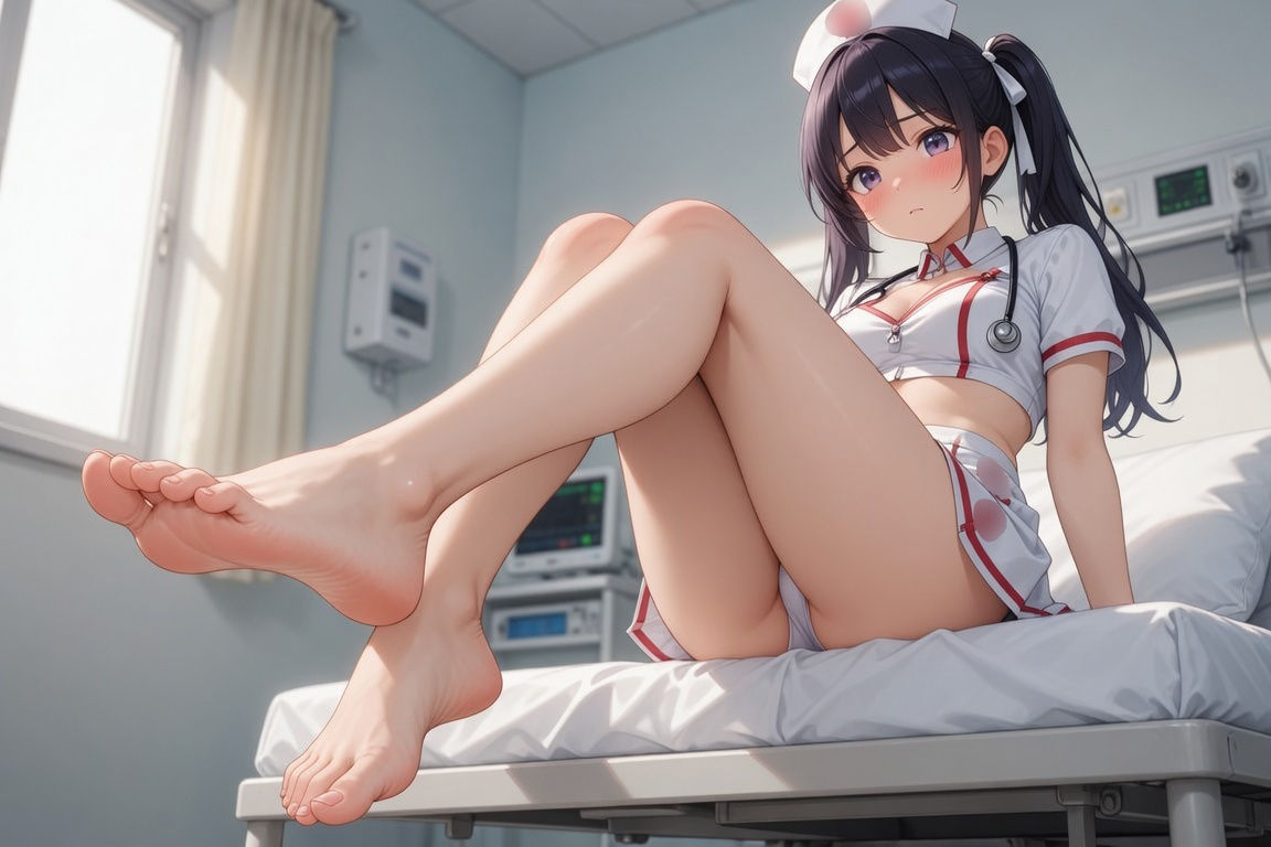 無防備な素足【脚・足裏CG集/全60枚】 サンプル画像3