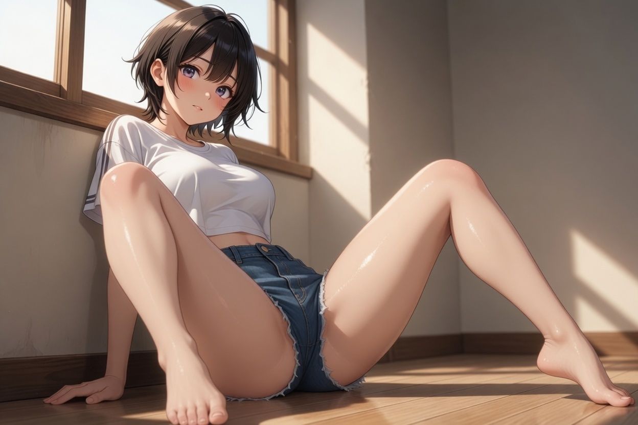 無防備な素足【脚・足裏CG集/全60枚】 サンプル画像4