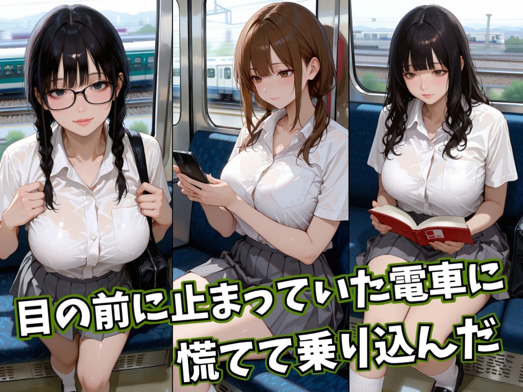 無限射精電車 〜次の停車駅は…君の奥〜 サンプル画像5