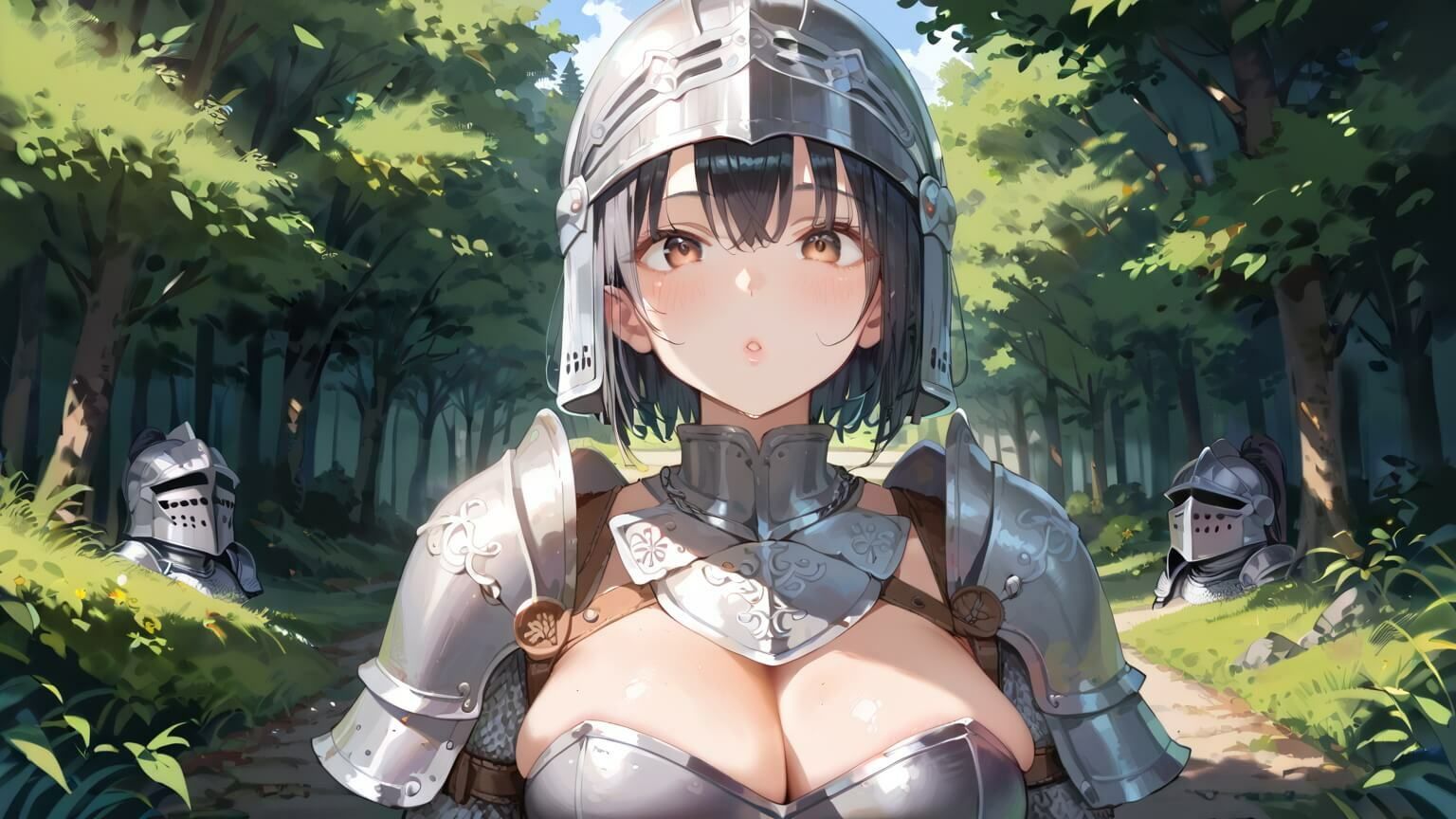 無骨な女剣士は、エロに弱い…・400P サンプル画像1