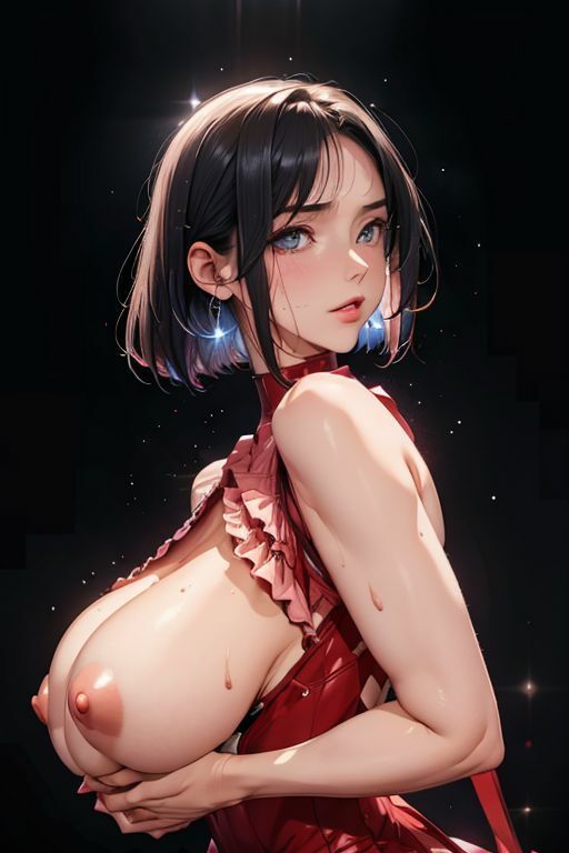 爆乳AIどしこりレッドスーツ1 サンプル画像1