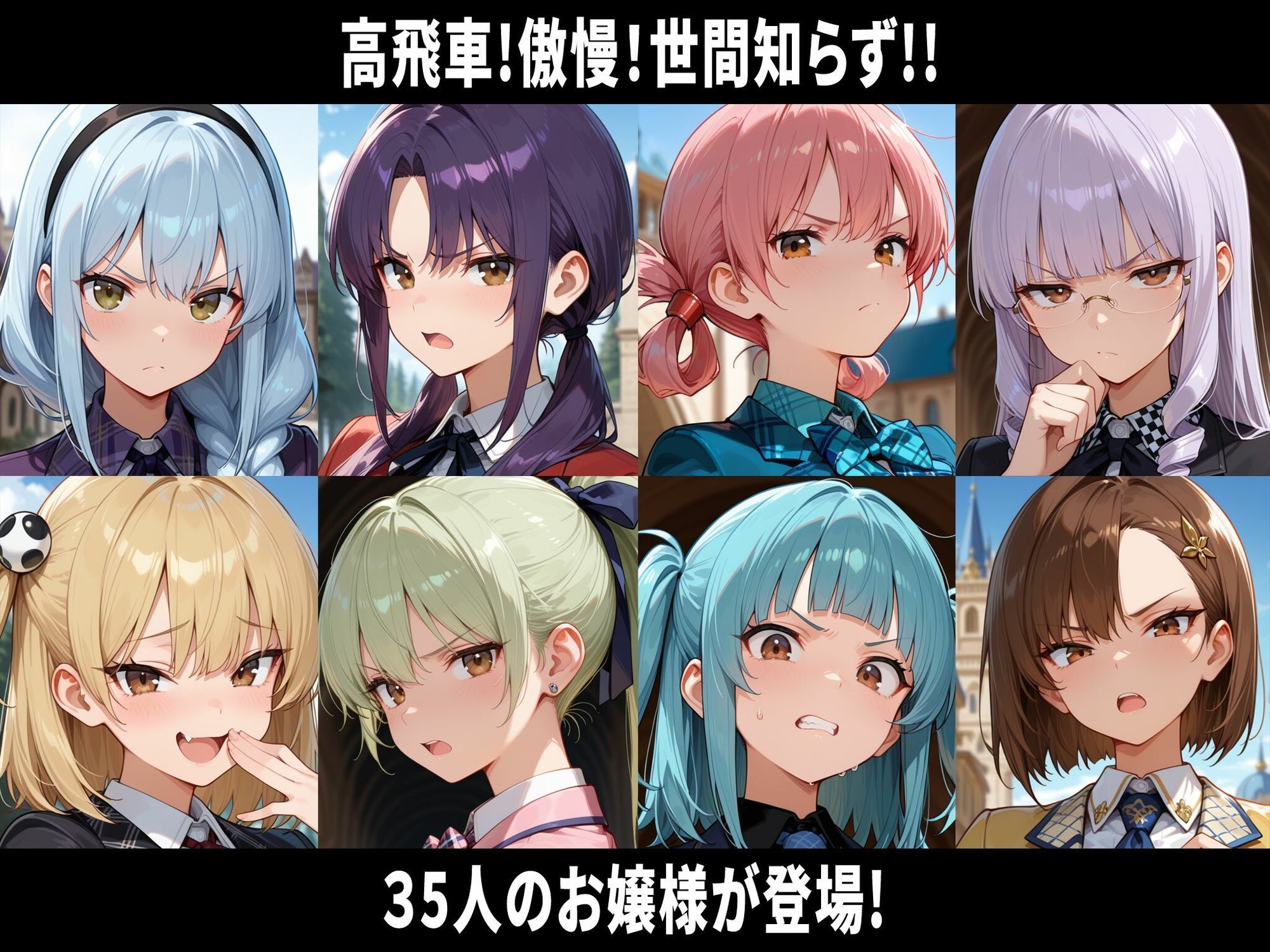 爆乳お嬢様はその男と会話してはいけない 即堕ち2コマ サンプル画像3