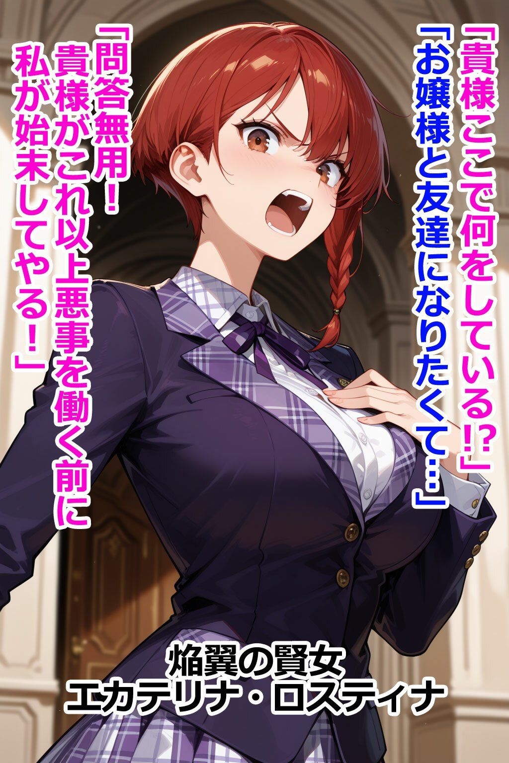 爆乳お嬢様はその男と会話してはいけない 即堕ち2コマ サンプル画像5