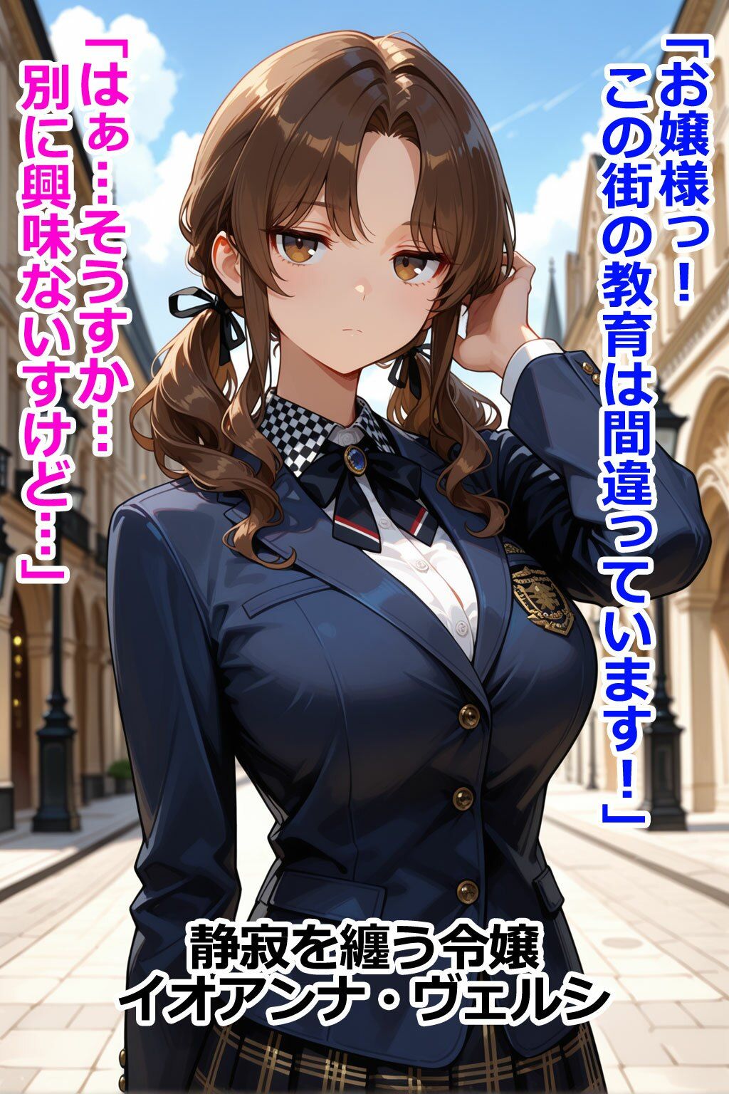 爆乳お嬢様はその男と会話してはいけない 即堕ち2コマ サンプル画像6