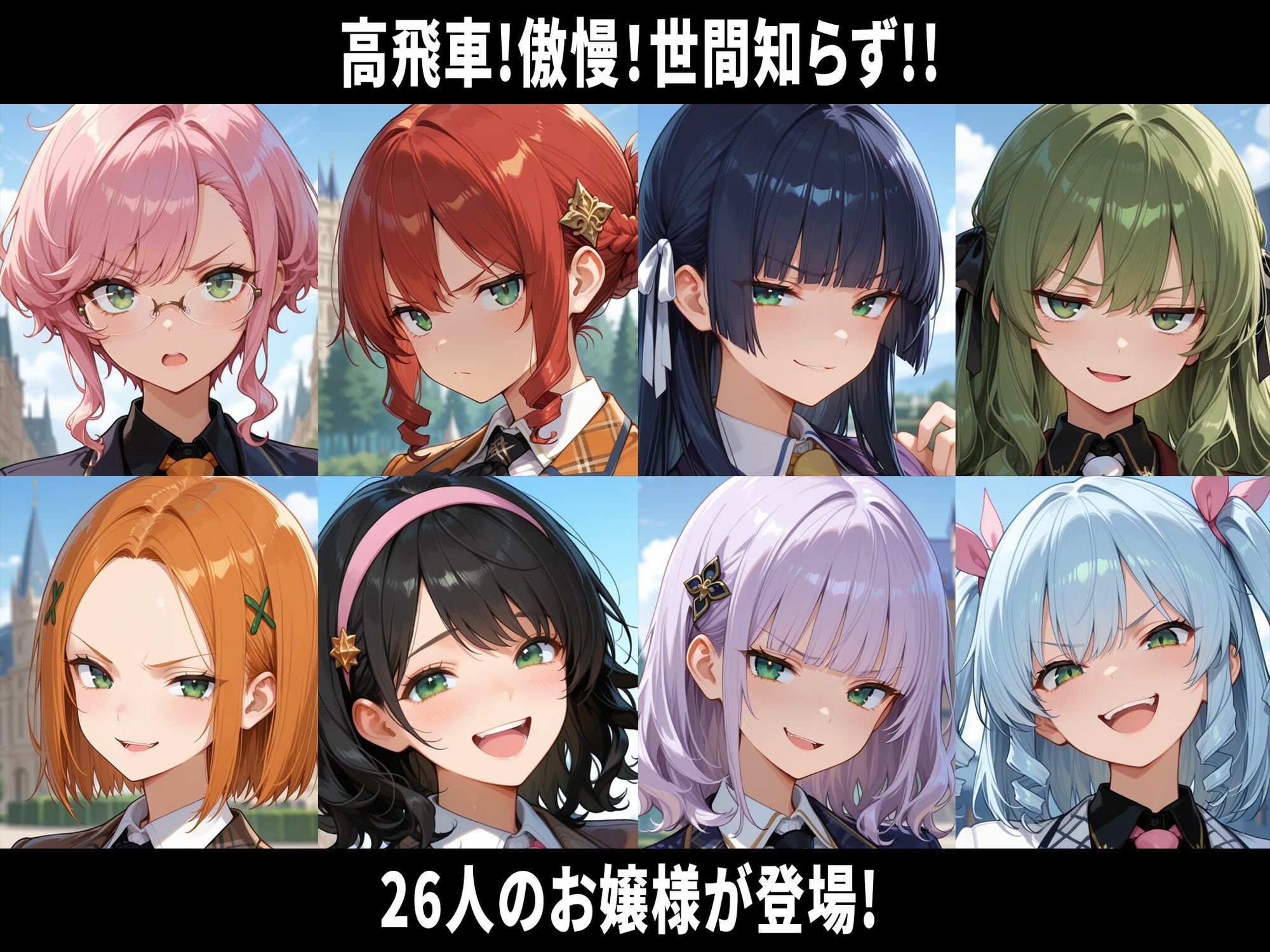 爆乳お嬢様編 即堕ち3コマ サンプル画像2