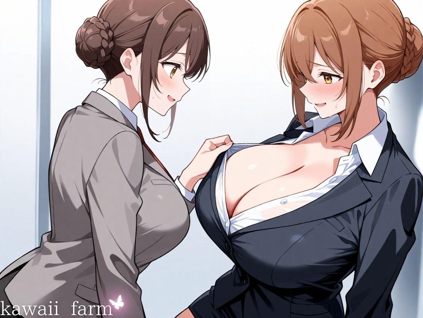 爆乳まみれ 美女OL ver. サンプル画像2