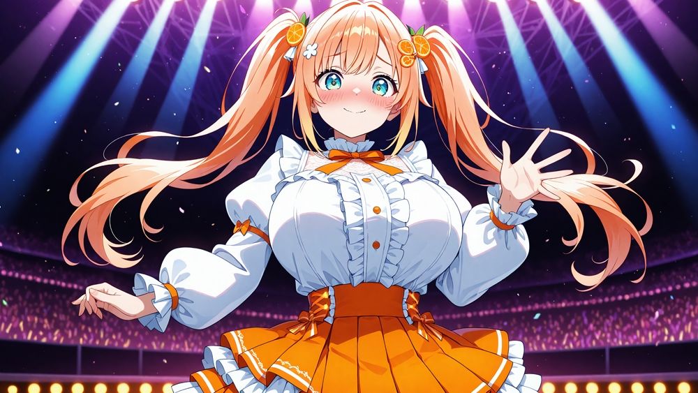 爆乳アイドルが秘密の副業で衣装のままハメ撮り受精【4K】【400枚】 サンプル画像4