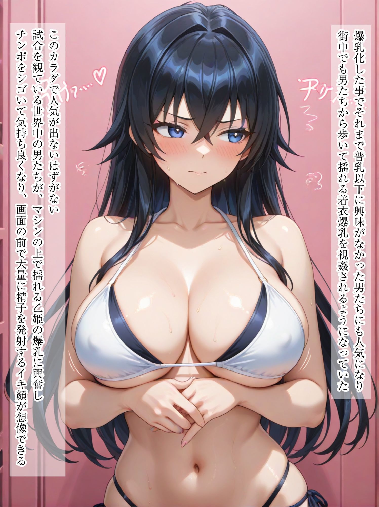 爆乳ウェーブ 第2話 刃〇乙姫 爆乳爆尻水着 視姦 撮影 サンプル画像2