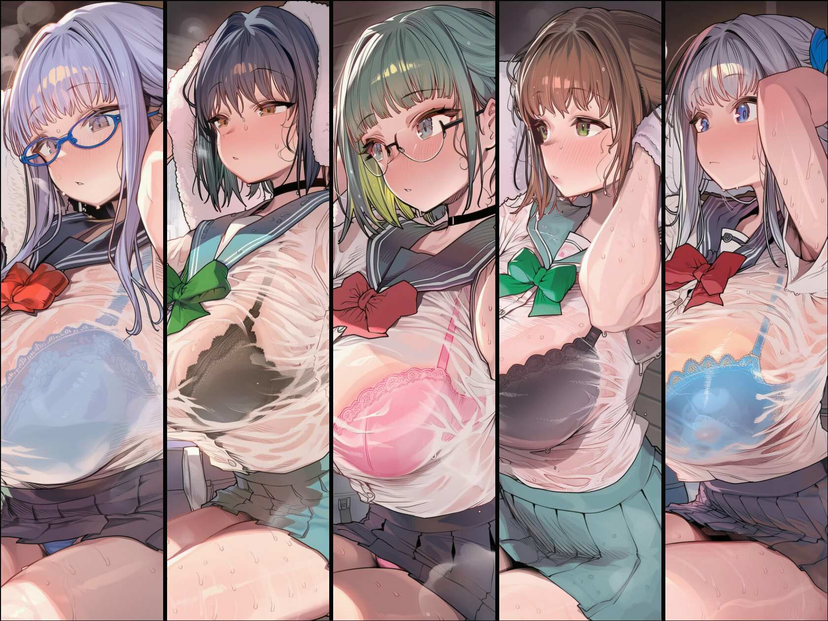 爆乳ギャルをバス停で種付けSEXするだけの本 サンプル画像7