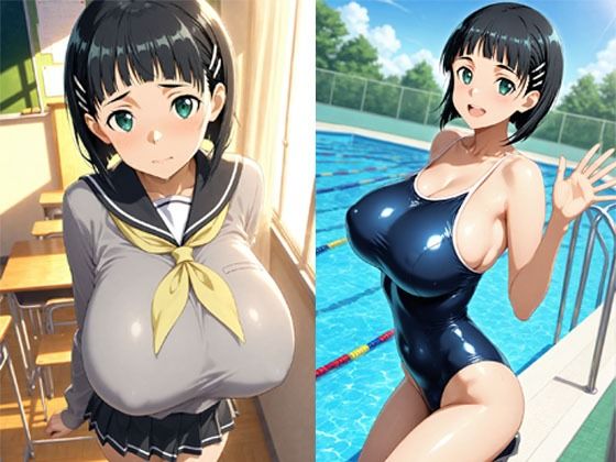 爆乳ヒロインの日常-【SAO】直〇編 サンプル画像1