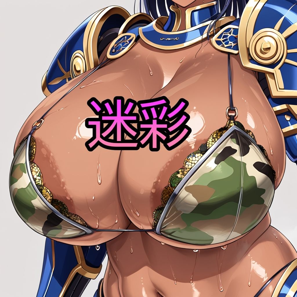 爆乳ビキニアーマー戦士  〜誘惑の胸元絶景〜vol2 サンプル画像1