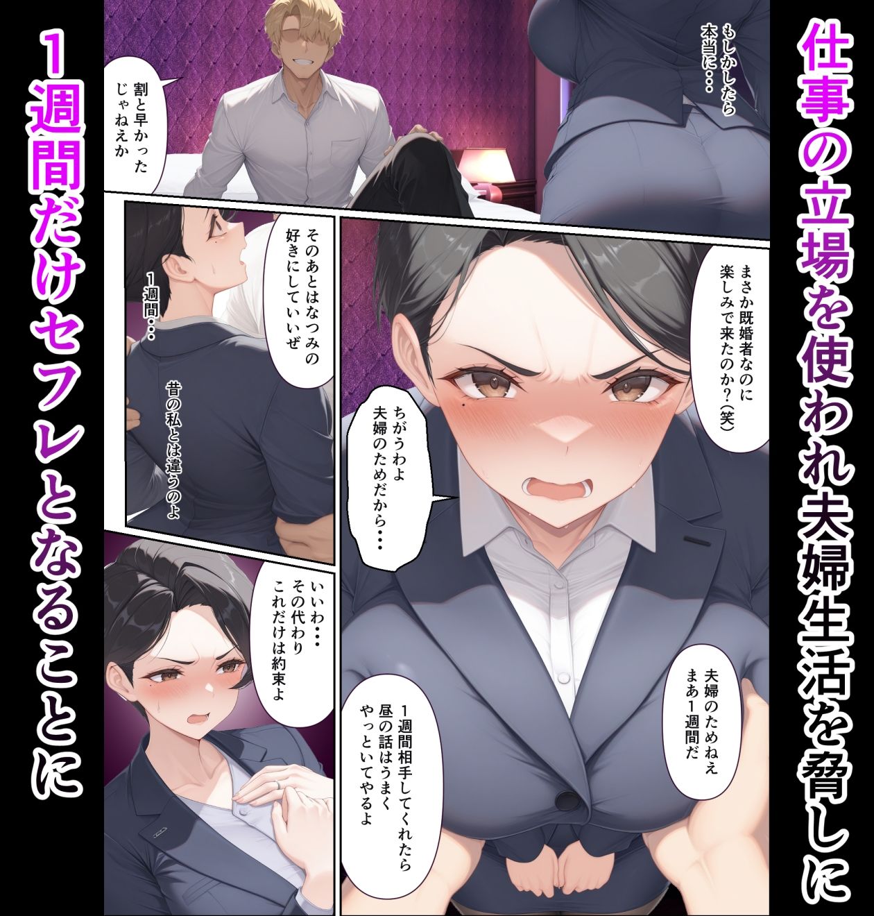 爆乳人妻は元カレちんぽに寝取られる サンプル画像3