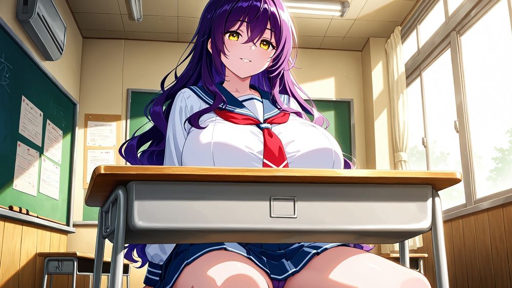 爆乳水泳部員と若手教師の競泳水着個人レッスン【4K/300枚】 サンプル画像3