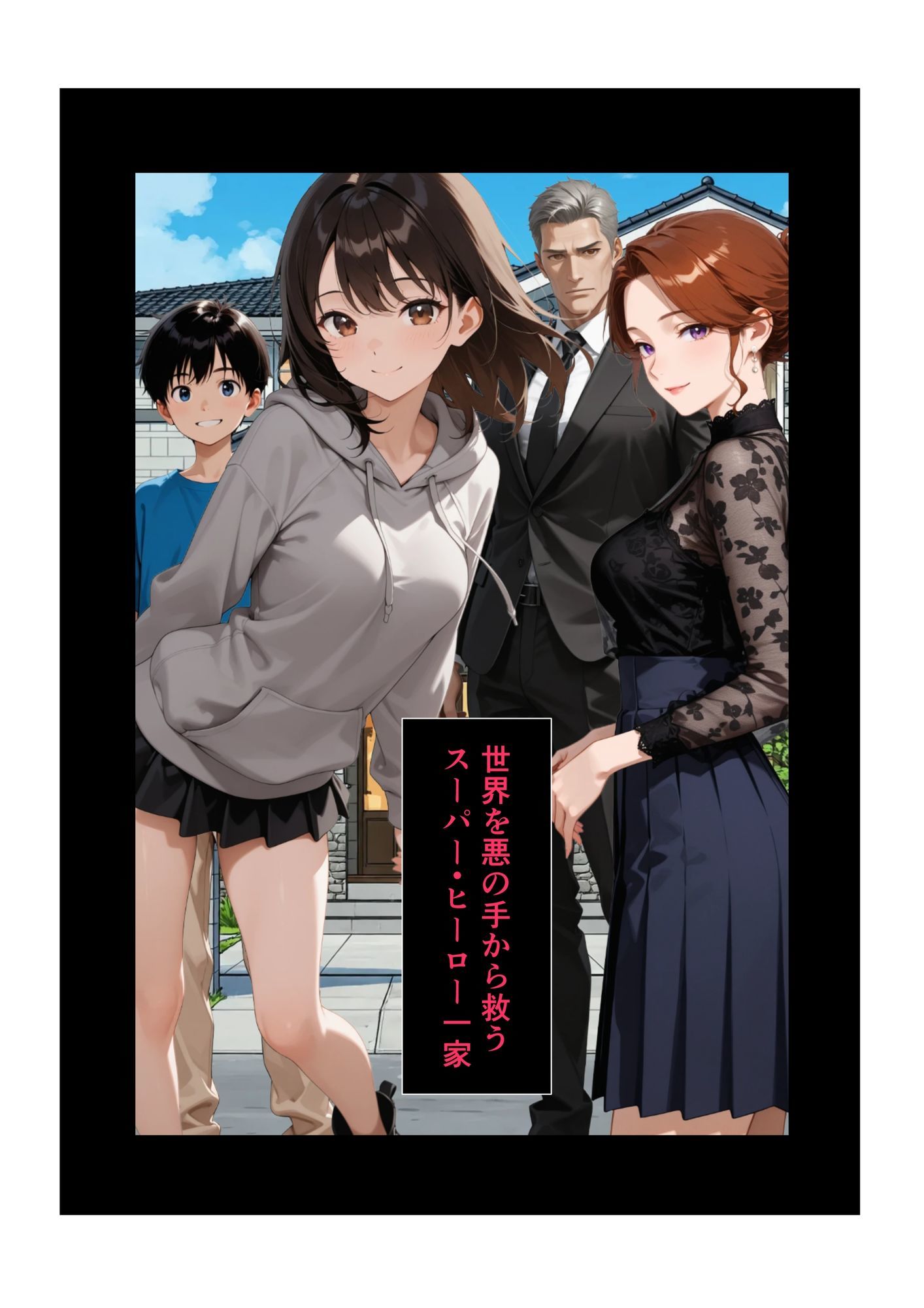 爆裂ファミリー  第1話  ママ・エレナのピンチ サンプル画像1
