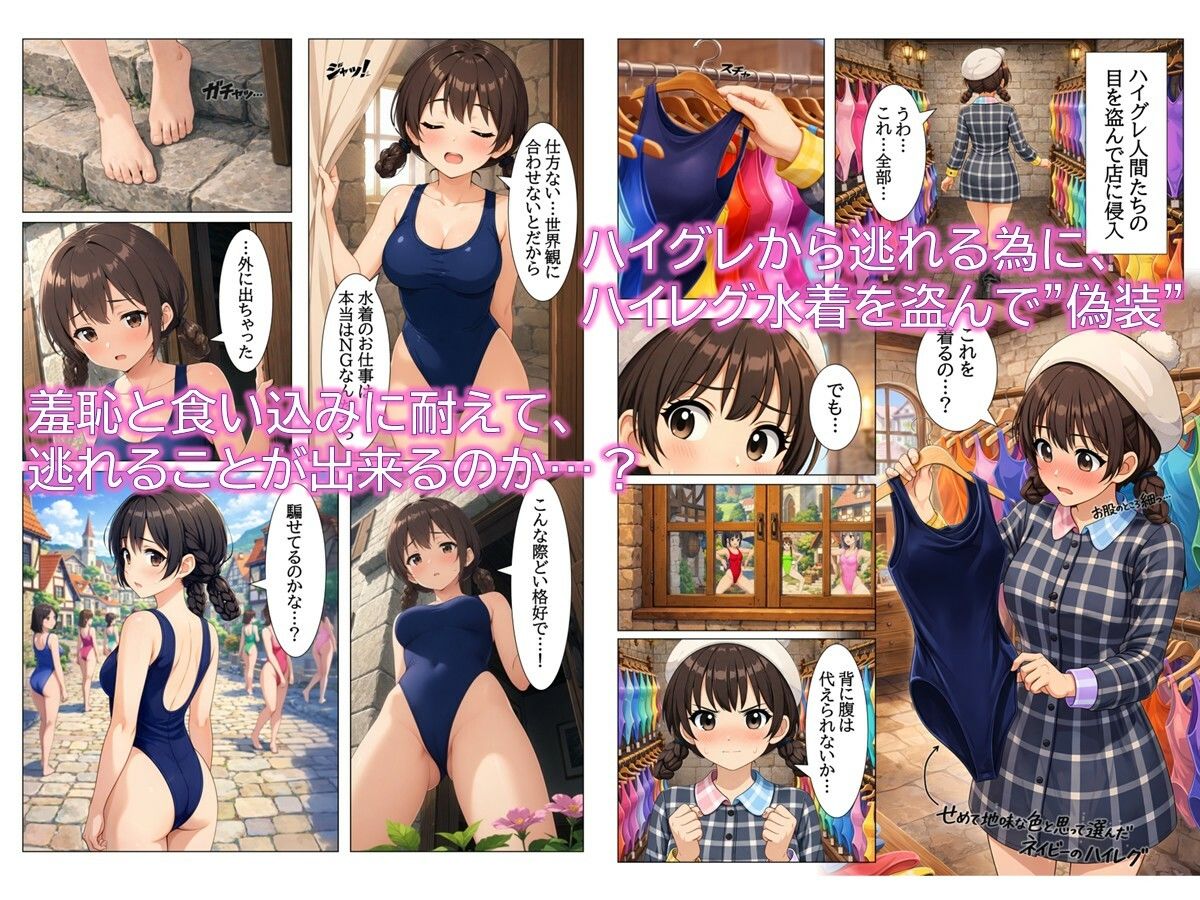 特撮ヒロインがハイグレ堕ちしちゃう！ 〜夢の世界のThis Heroine〜 サンプル画像3