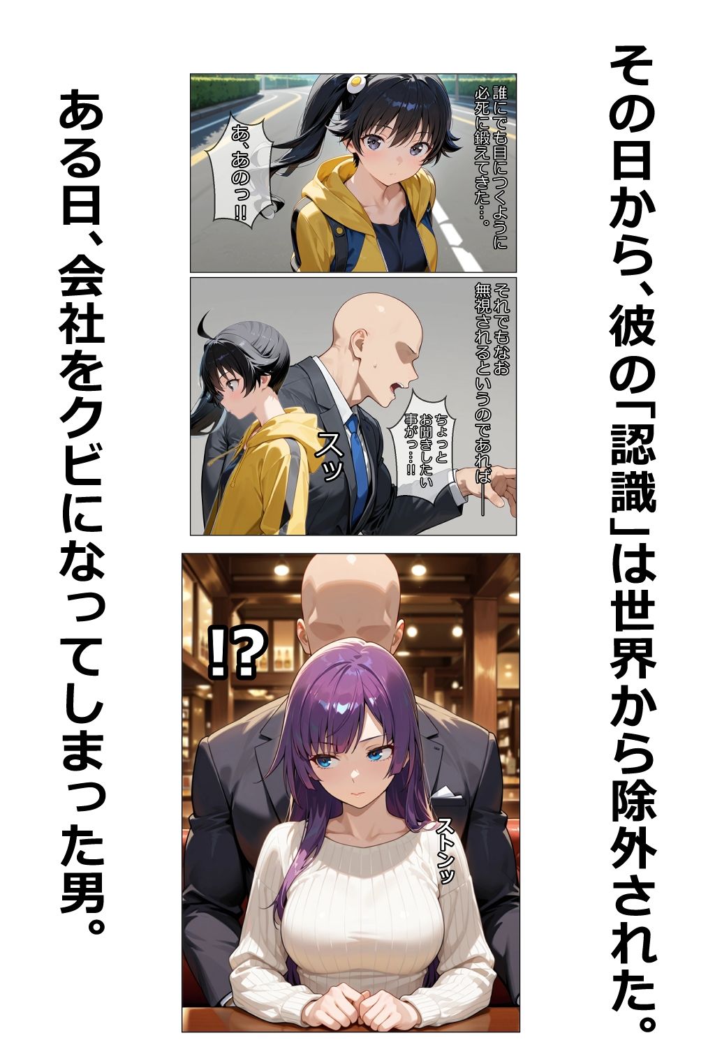 犯物語_認識阻害ノ怪異 サンプル画像1