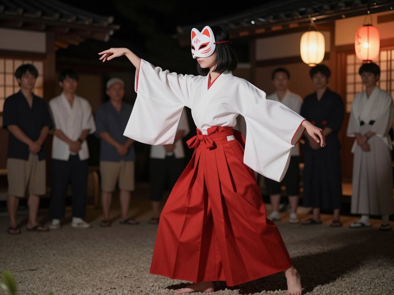 狐面のかのじょ サンプル画像2
