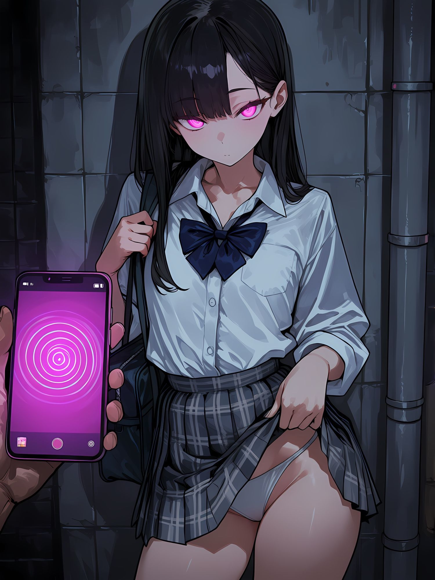 狙われたお嬢様学園 催●アプリでヤリ放題 サンプル画像1