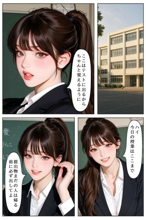 狙われた女教師2  絶倫生徒の卑劣な罠 サンプル画像2