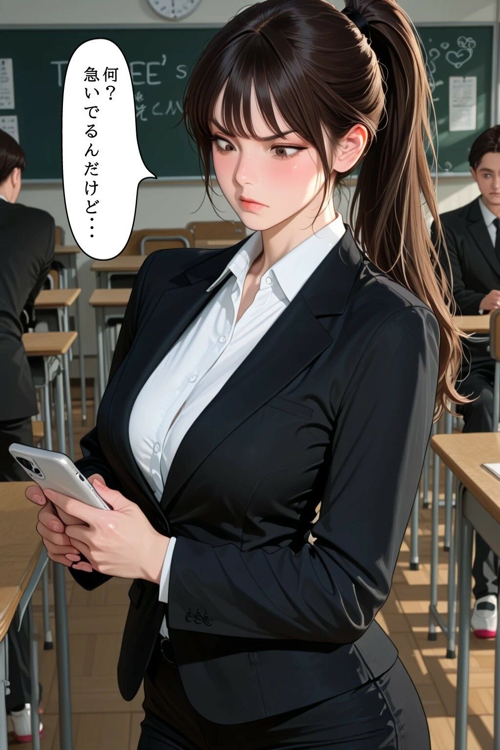 狙われた女教師2  絶倫生徒の卑劣な罠 サンプル画像8