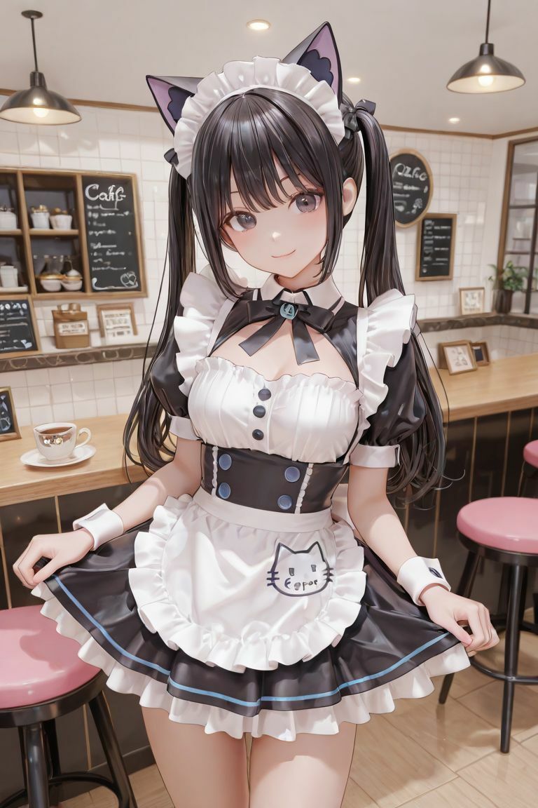 猫耳メイドカフェ サンプル画像1