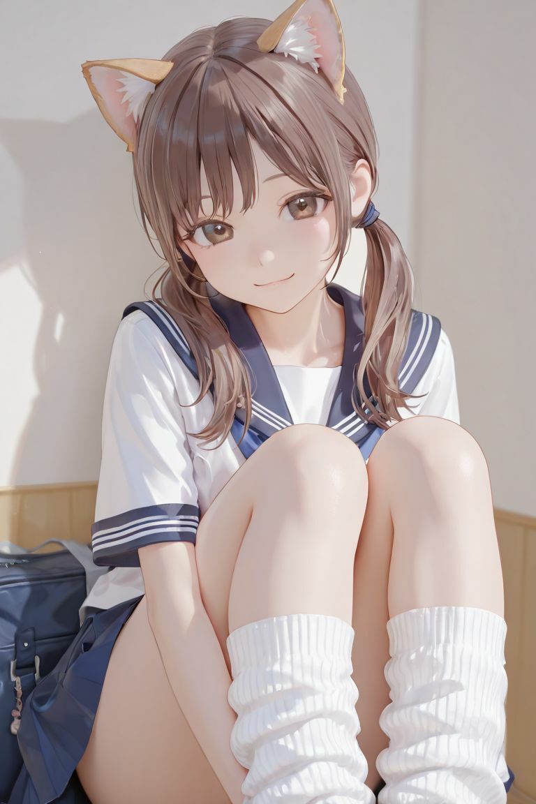 猫耳ルーズソックス サンプル画像1