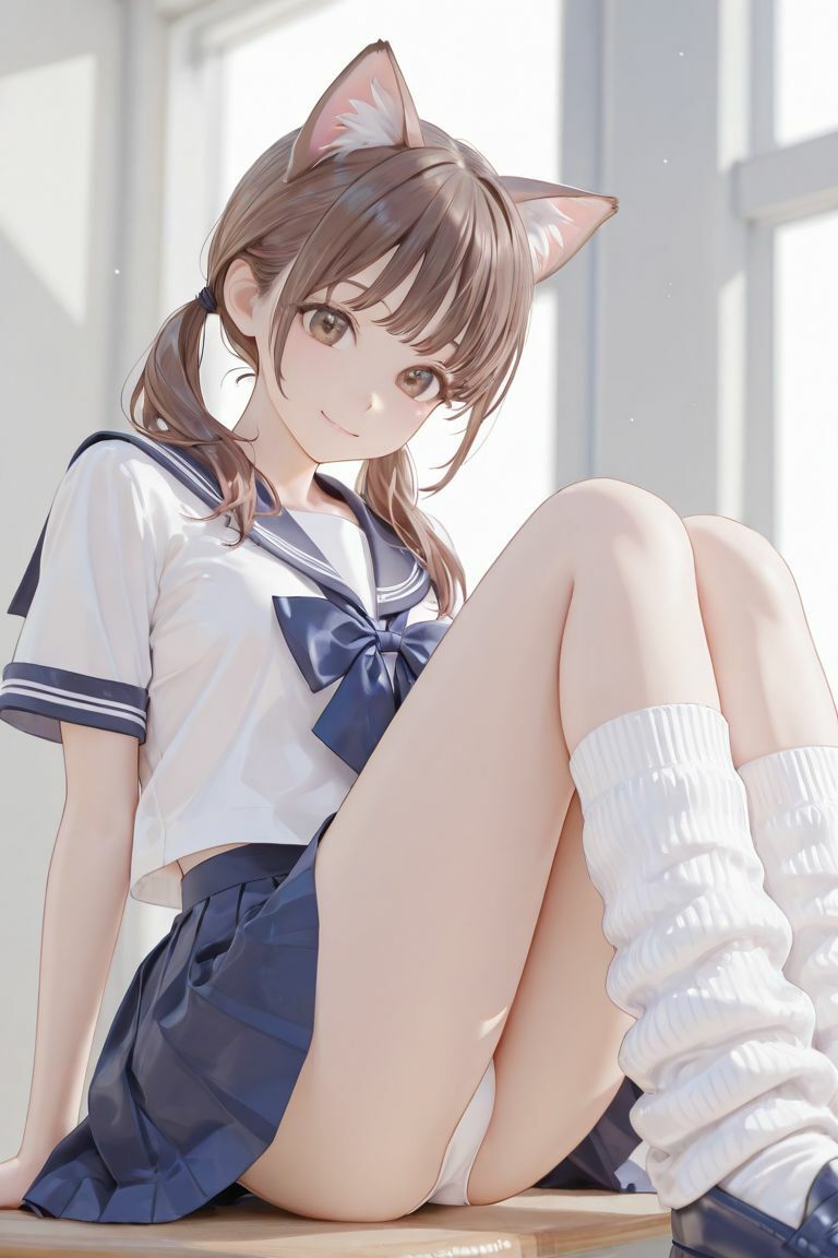 猫耳ルーズソックス サンプル画像2