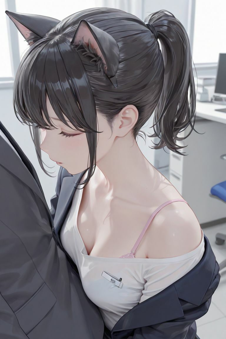 猫耳女子社員 サンプル画像7
