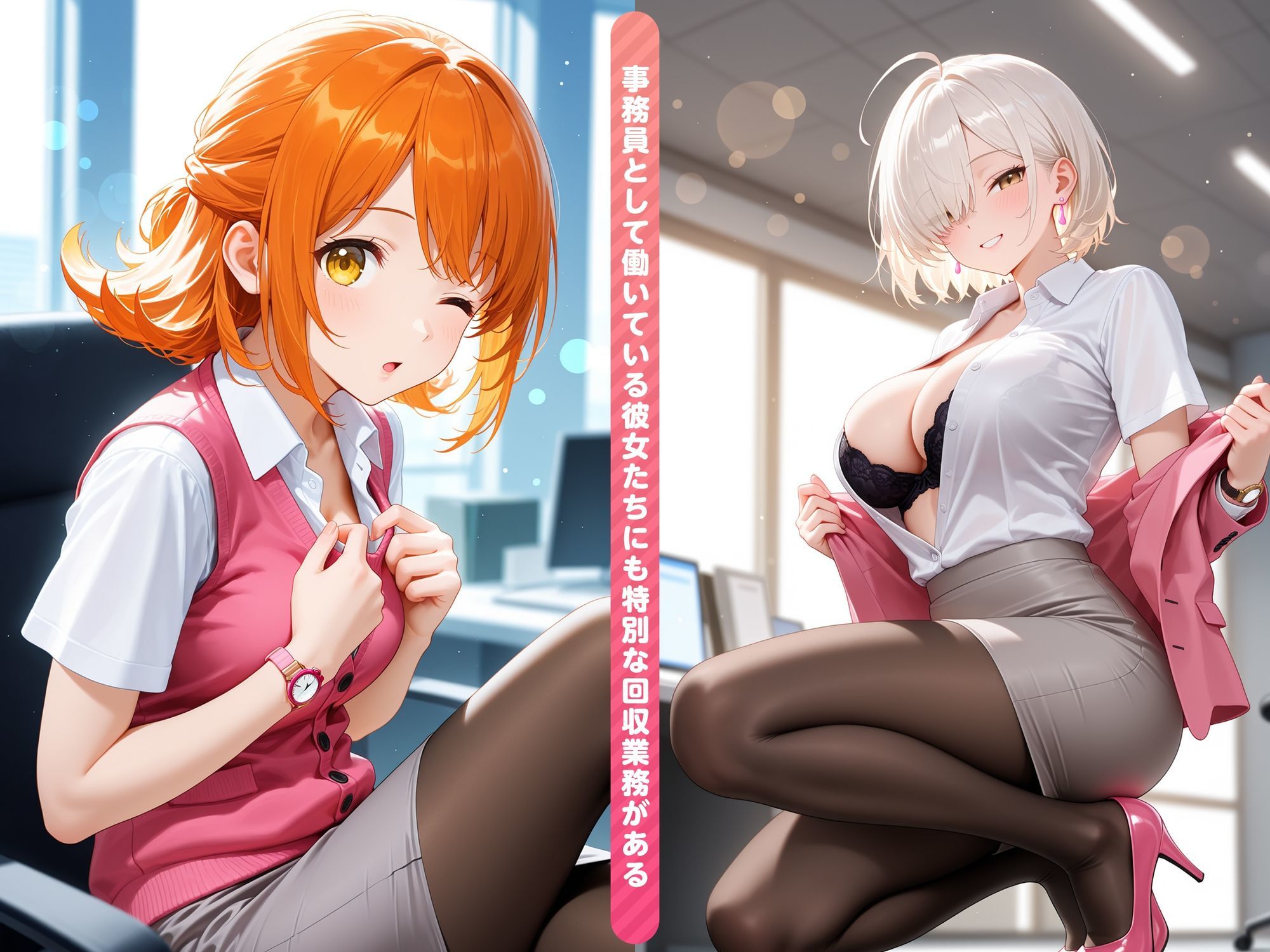 献身都市ゆぅとぴあ【献身事務員編】 サンプル画像2