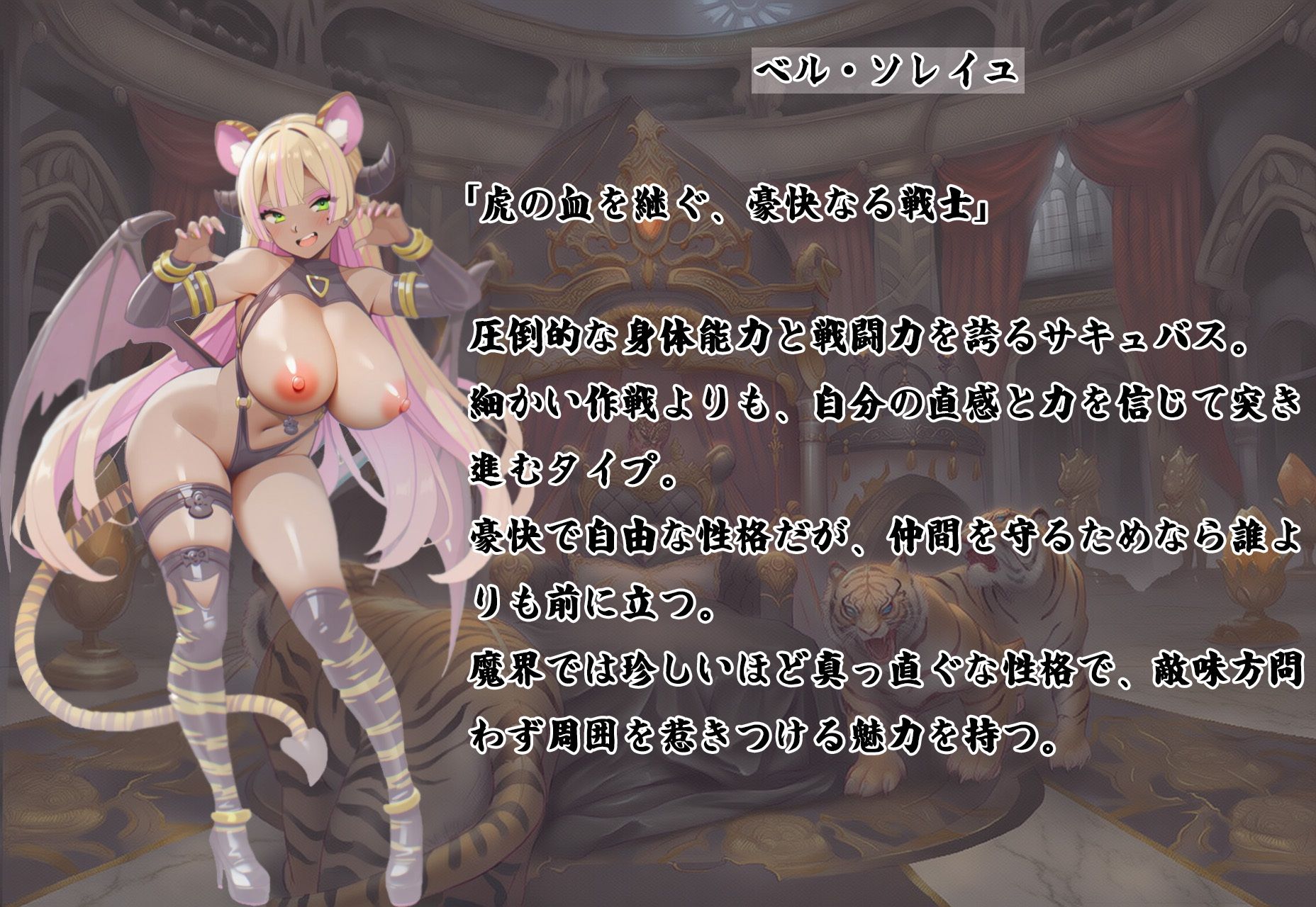 獣神サキュバス-四姉妹の宴- サンプル画像4