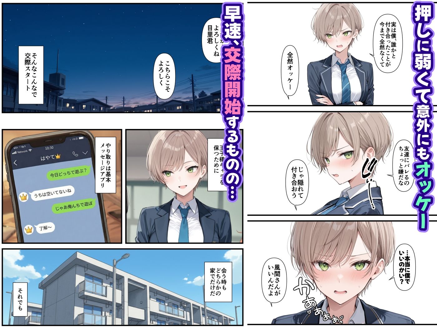 王子様の雌を俺だけが知っている サンプル画像2