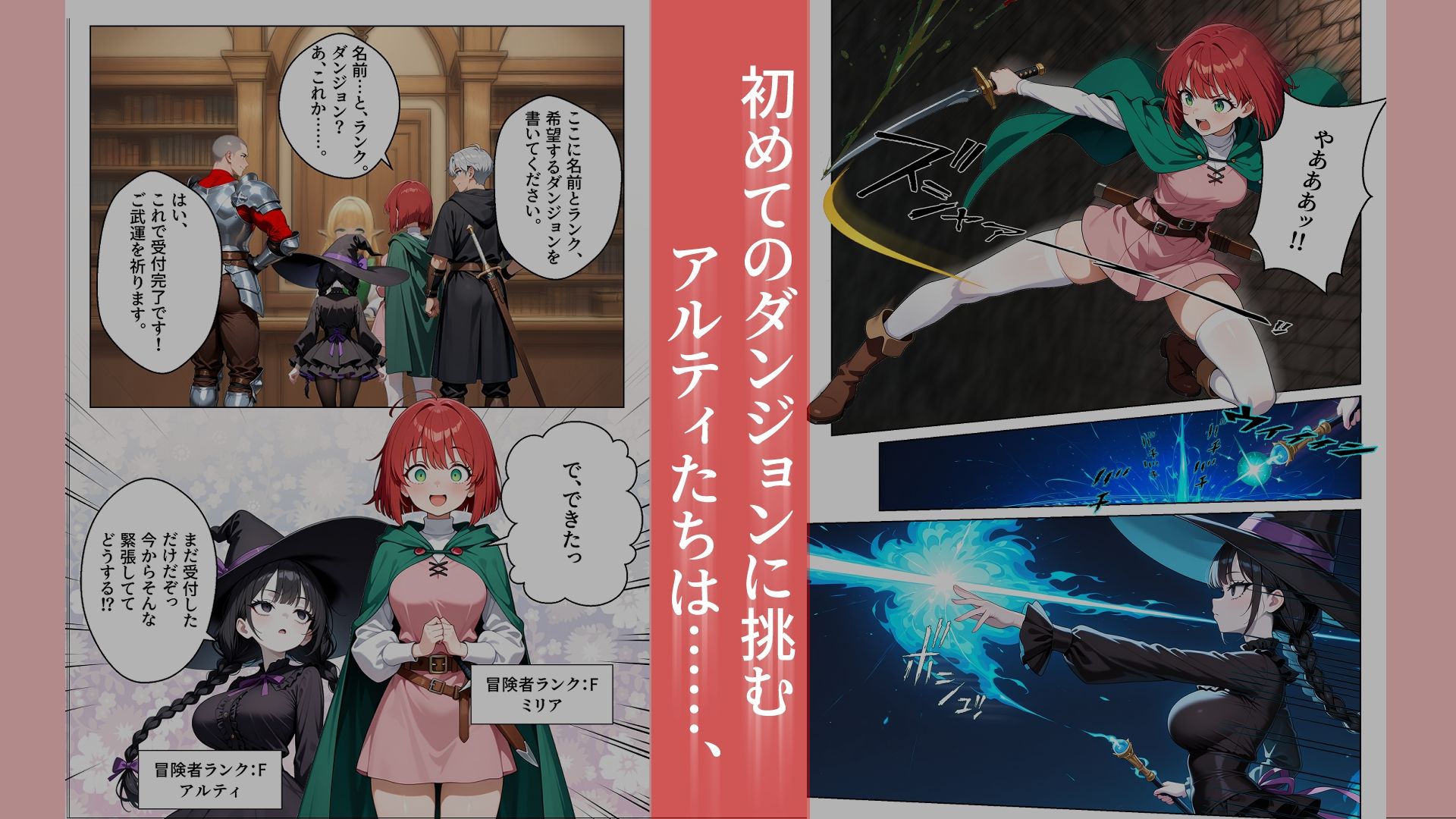 理不尽なダンジョン -深層のアルティ（前編）- サンプル画像2