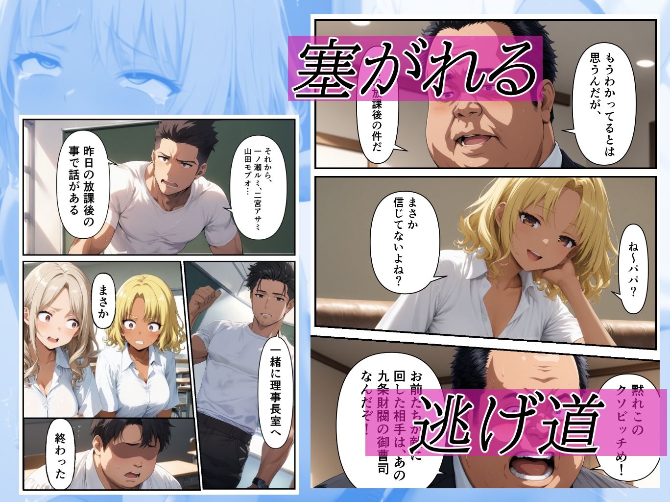 理事長の娘だからって、ここまで好き放題していいんですか？復讐編 サンプル画像6