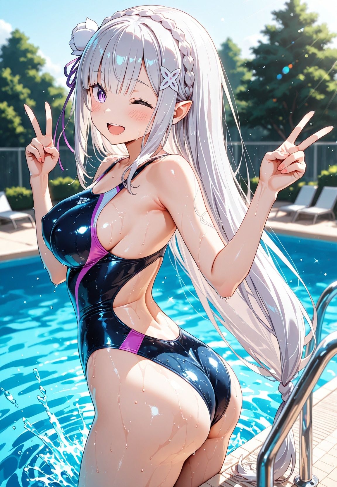 甘々エッチなコスプレ詰め合わせ 〜優しくたっぷり愛されまくり〜 R〇ゼロから始める異世界生活 サンプル画像6