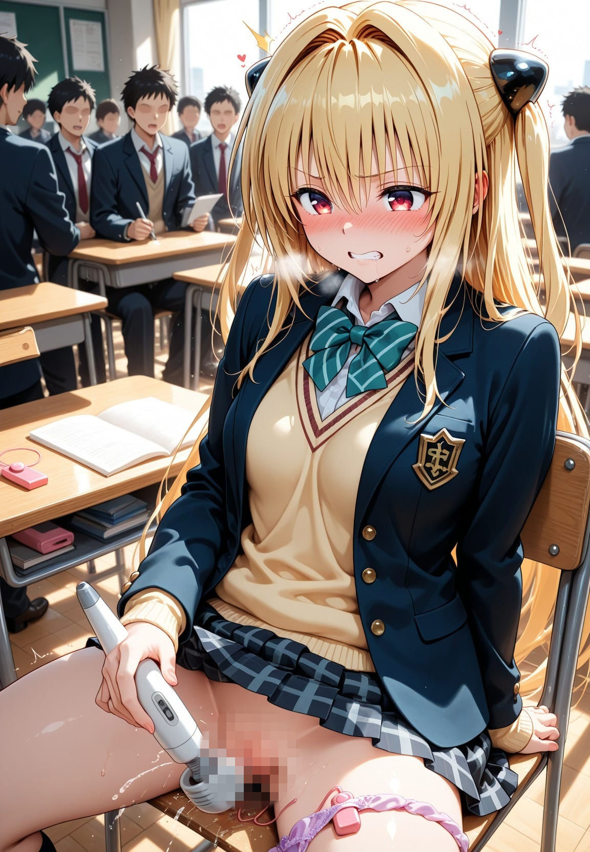 甘い罠の競泳水着性処理玩具 T〇LOVEる サンプル画像5
